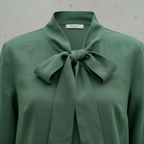 Blouse verte en coton