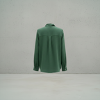 Blouse verte en coton
