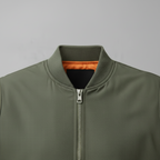 Veste verte en polyester