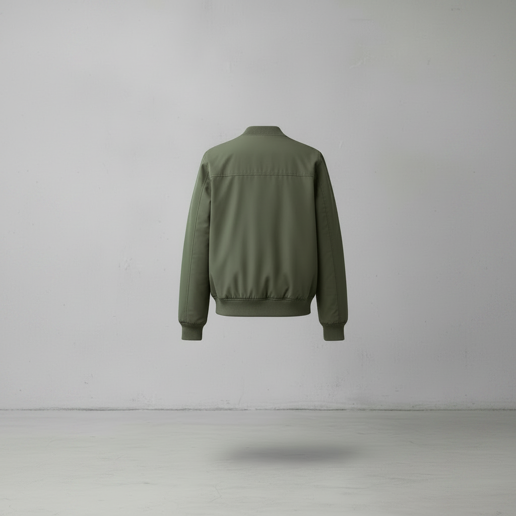 Veste verte en polyester